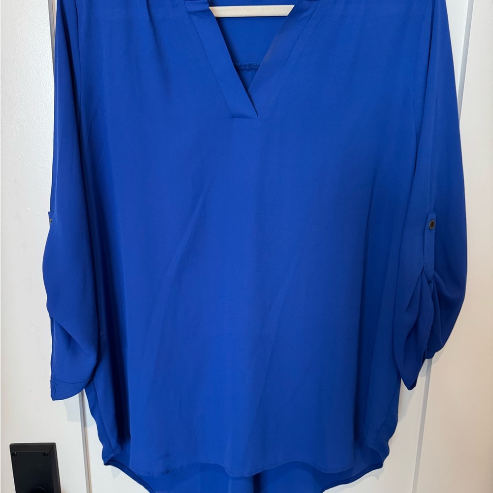 Chaus New York Blue Women's Tunic